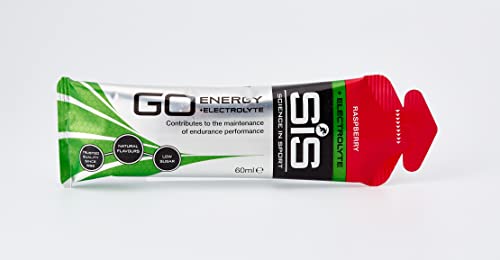 SiS GO Plus Electrolyte 1 gel x 60 ml - Sabor - Frambuesa