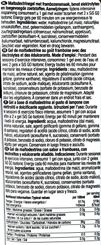 SiS GO Plus Electrolyte 1 gel x 60 ml - Sabor - Frambuesa