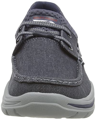 Skechers Arch FIT Motley Oven, Zapatillas Hombre, Navy, 48.5 EU