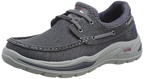 Skechers Arch FIT Motley Oven, Zapatillas Hombre, Navy, 48.5 EU