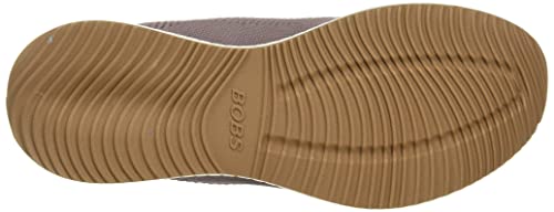 Skechers Bobs Squad-Glam League, Zapatillas Bajas Mujer, Morado (Mauve Engineered Knit/Rose Gold Trim MVE), 38 EU