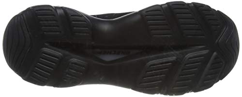 Skechers D'Lite Ultra-Reverie, Entrenadores Mujer, Negro (BBK Black Trubuck/Silver Trim #L), 39 EU