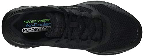 Skechers Flex Advantage 4.0, Zapatillas Hombre, BBK, 43 EU