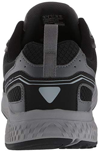 Skechers Go Run Consistent, Zapatillas para Correr Hombre, Negro (Black/Grey), 42.5 EU