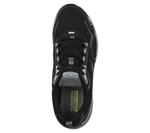 Skechers Go Run Consistent, Zapatillas para Correr Hombre, Negro (Black/Grey), 42.5 EU