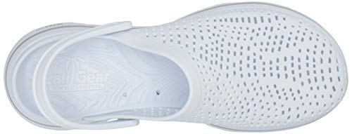 Skechers Go Walk 5 Astonished, Sandalias de Punta Cerrada Mujer, White, 41 EU