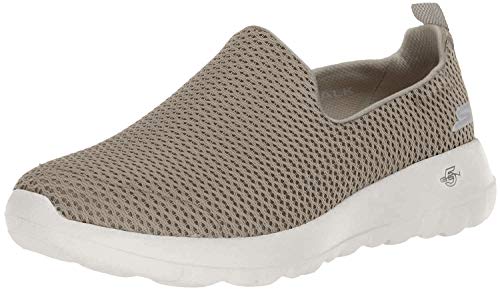 Skechers Go Walk Joy, Zapatillas Mujer, Taupe, 36 EU