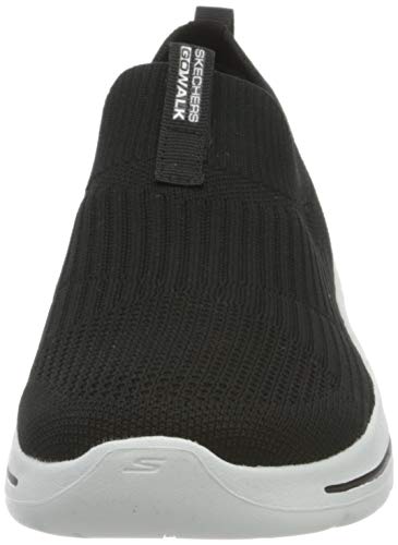 Skechers Performance Go Walk Arch Fit-Iconic, Zapatillas Mujer, Negro (BLK Black Textile/Trim), 36 EU