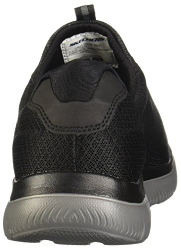 Skechers Summits, Zapatillas Hombre, Black/Charcoal, 42 EU