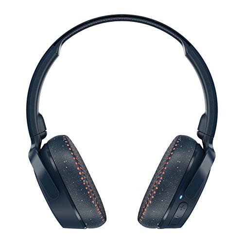 Skullcandy Riff Supraaurales Auriculares con Micrófono, Bluetooth Inalámbricos, Batería con 12 Horas de Duración, Plegables, Almohadillas Suaves con Diadema Resistente, Azul/Speckle/Atardecer