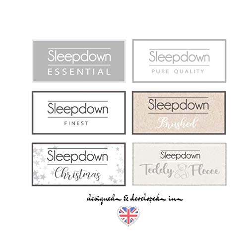 Sleepdown Splice-Juego edredón y Funda de Almohada para Cama Individual (135 x 200 cm), diseño geométrico, Polialgodón, Verde Azulado, Suelto