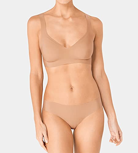 Sloggi Zero Feel Bralette Corsé para Mujer, Beige (Cognac Sh), M