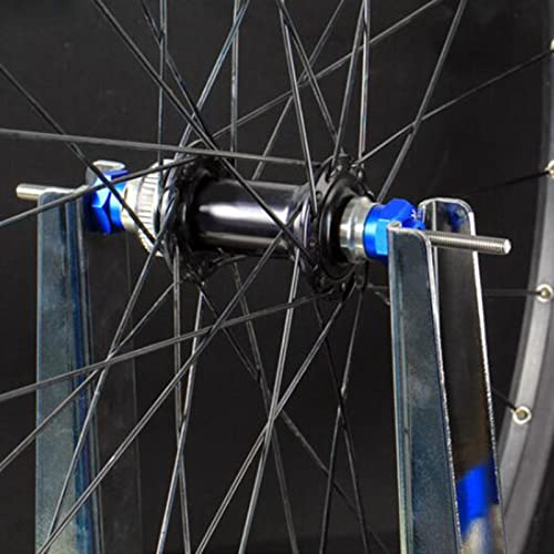 SM SunniMix Plataforma de Soporte de alineación de Cubo de Rueda de Bicicleta, Adaptador de Eje pasante de Bicicleta, para Ejes de 12/15/20 mm, Herramienta