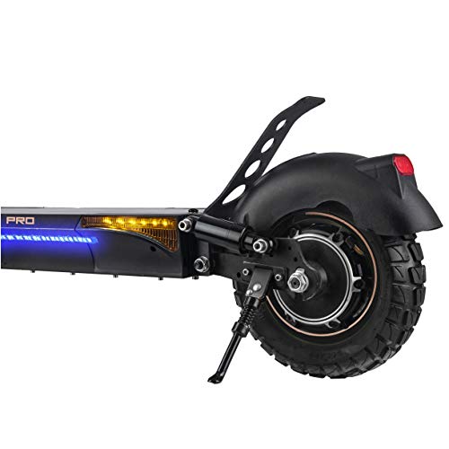 SmartGyro CrossOver Dual PRO - Patinete Eléctrico de 2400 W 48V, 2 motores de 1200W, Batería 17.500 mAh 48V, 3 velocidades, Suspensiones de doble Amortiguador, Intermitentes, Leds, Negro