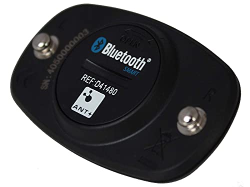 SmartLab Monitor de frecuencia cardíaca Hrm W con Correa de Pecho, Color Negro