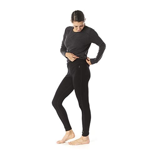 Smartwool Camiseta térmica para Mujer Merino 250 Baselayer Bottom Boxed Thermal Tops, Mujer, Camiseta térmica, SW0188090011002, Negro, Medium