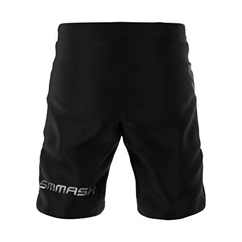 SMMASH Reaper Pantalones Cortos de Deporte para Hombre para el Entrenamiento de MMA, BJJ, UFC y Gimnasio (L)