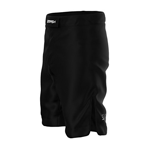 SMMASH Reaper Pantalones Cortos de Deporte para Hombre para el Entrenamiento de MMA, BJJ, UFC y Gimnasio (L)