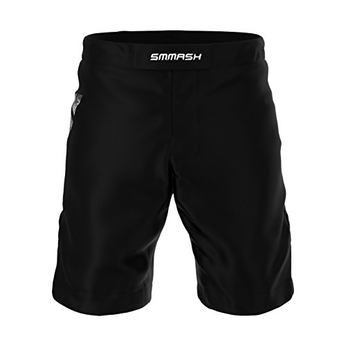 SMMASH Reaper Pantalones Cortos de Deporte para Hombre para el Entrenamiento de MMA, BJJ, UFC y Gimnasio (L)