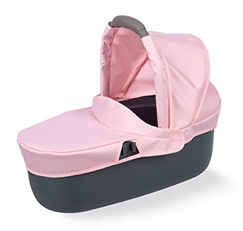 Smoby Combi Silla+ Capazo bebe confort rosa, color (253116)