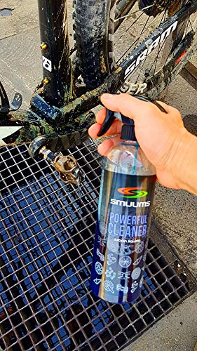 SMUUMS Bike - Limpiador de Bicicleta Biodegradable con pH Neutro para Cuadro y Todos los componentes de 750 ml.