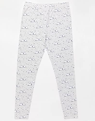 Snoopy Pijamas Señoras para Mujer Top de Fondos Largos o Cortos Opciones de Navy XL