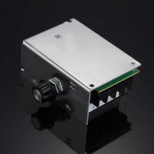 SODIAL(R) Regulador Controlador de Tension Voltaje Silicio Alta Potencia 4000W con Cascara
