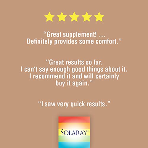 Solaray Lions Mane 500mg | Melena de Leon | Organically Grown Fermented Mushroom | 60 VegCaps