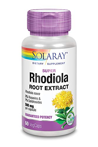 Solaray Super Rhodiola 500mg | 60 VegCaps