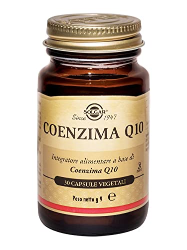 Solgar CoQ-10 (Coenzima Q-10) 30 mg Cápsulas vegetales - Envase de 30