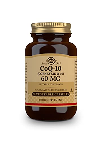 Solgar CoQ-10 (Coenzima Q-10) 60 mg Cápsulas vegetales - Envase de 30