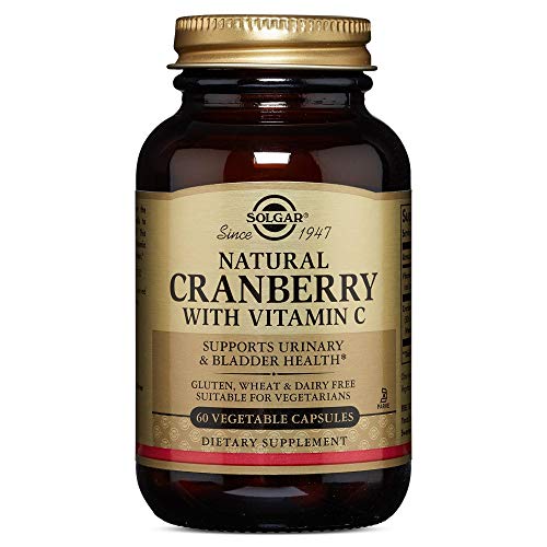 Solgar Natural Cranberry With Vitamin - 60 Vegetarian Capsules