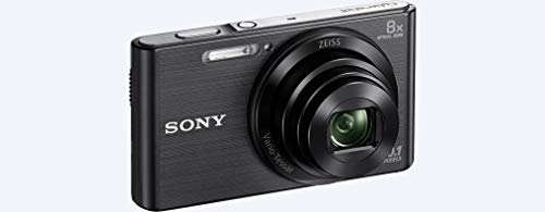 Sony DSC-W830 - Cámara compacta de 20.1 Mp (pantalla de 2.7", zoom óptico 8x, estabilizador óptico), negro