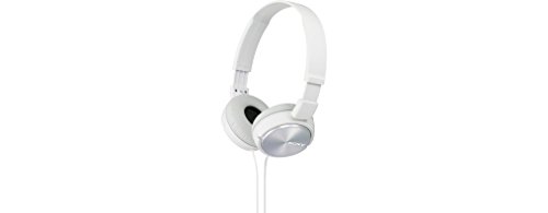 Sony MDR-ZX310APW - Auriculares de diadema cerrados (con micrófono, control remoto integrado), blanco