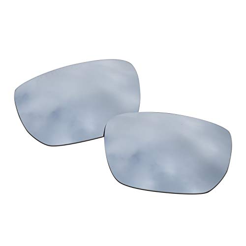 SOODASE Para Oakley Style Switch Gafas de Sol Plata Lentes de Repuesto polarizadas
