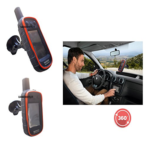 Soporte de coche para GPS o Garmin Astro 320, 430, Garmin Alpha 50 y Alpha 100