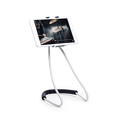 Soporte móvil Largo y Flexible, Soporte móvil Cuello Cisne para móvil o cámara, Soporte para teléfono Celular para Poner en el Cuello o Mesa, Soporte Smartphone Manos Libres (Soporte Móvil Cuello)