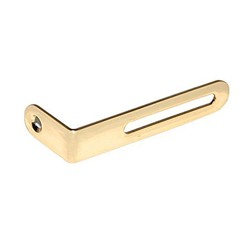 Soporte para guitarra Fliyeong LP Guitar Guard Bracket de metal con tornillo y tuerca, accesorio para guitarra, color dorado, 1 pieza