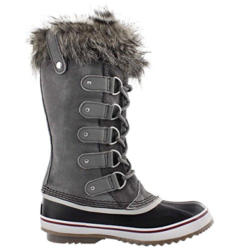 Sorel Madson Chukka Waterproof Botas para Nieve, Mujer, Gris (Quarry, Black 052Quarry, Black 052), 36 EU