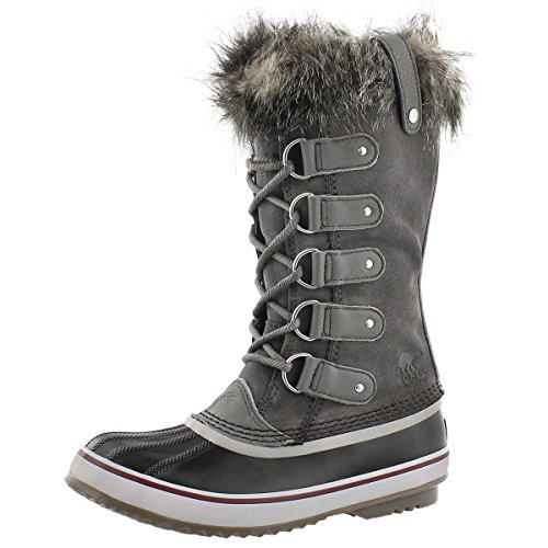 Sorel Madson Chukka Waterproof Botas para Nieve, Mujer, Gris (Quarry, Black 052Quarry, Black 052), 36 EU