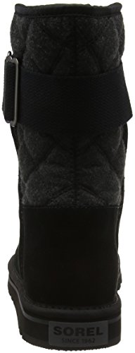 Sorel Newbie Botas para Mujer, Negro (Black/Grill), 39.5 EU