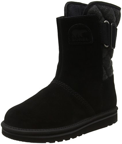 Sorel Newbie Botas para Mujer, Negro (Black/Grill), 39.5 EU