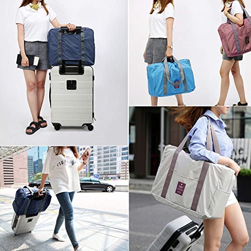 SPAHER Ligera Bolsas de Viaje Mujer Hombre Fin de Semana Plegable Ultraligera Equipaje de Mano Bolsa Maternidad Bolsa Hospital Duffle Bag 40L