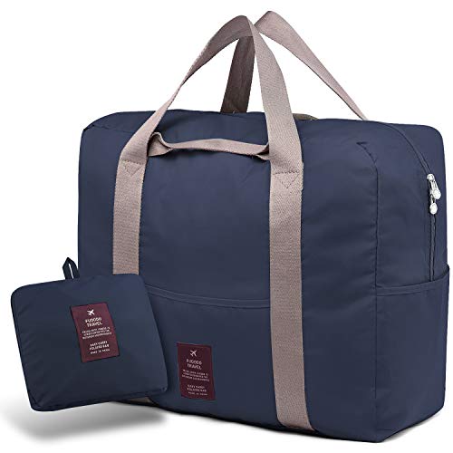 SPAHER Ligera Bolsas de Viaje Mujer Hombre Fin de Semana Plegable Ultraligera Equipaje de Mano Bolsa Maternidad Bolsa Hospital Duffle Bag 40L