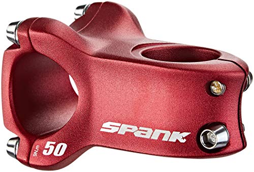 Spank Sike Race 2.0/ LG 50 mm/Dia. 31,8 mm Potencia de Bicicleta de montaña Unisex para Adulto, Color Rojo