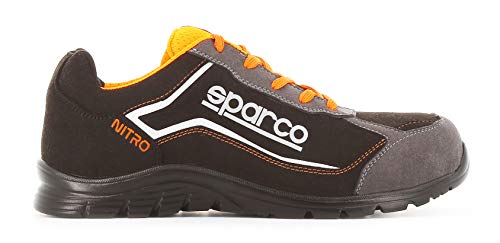 Sparco - Zapatillas Nitro S3 Black/ Gris talla 40 EU