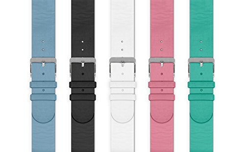 SPC Smartee Leather - Pulsera Smartwatch, Color Verde