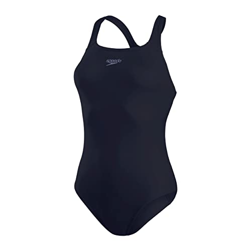 Speedo Bañador Eco Endurance+ Medalist Mujer, Azul Marino, 38 (ES 44)