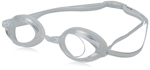 Speedo Jr. Vanquisher 2.0 Anti-Fog Swim Swimming Pool Competition Goggle, Clear