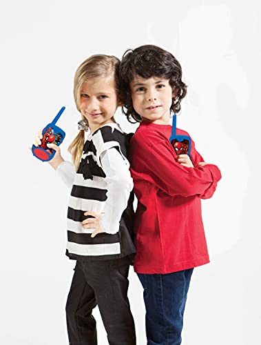 Spider-Man - Walkie-Talkies, 100 metros, juguete niño (Lexibook TW12SP)